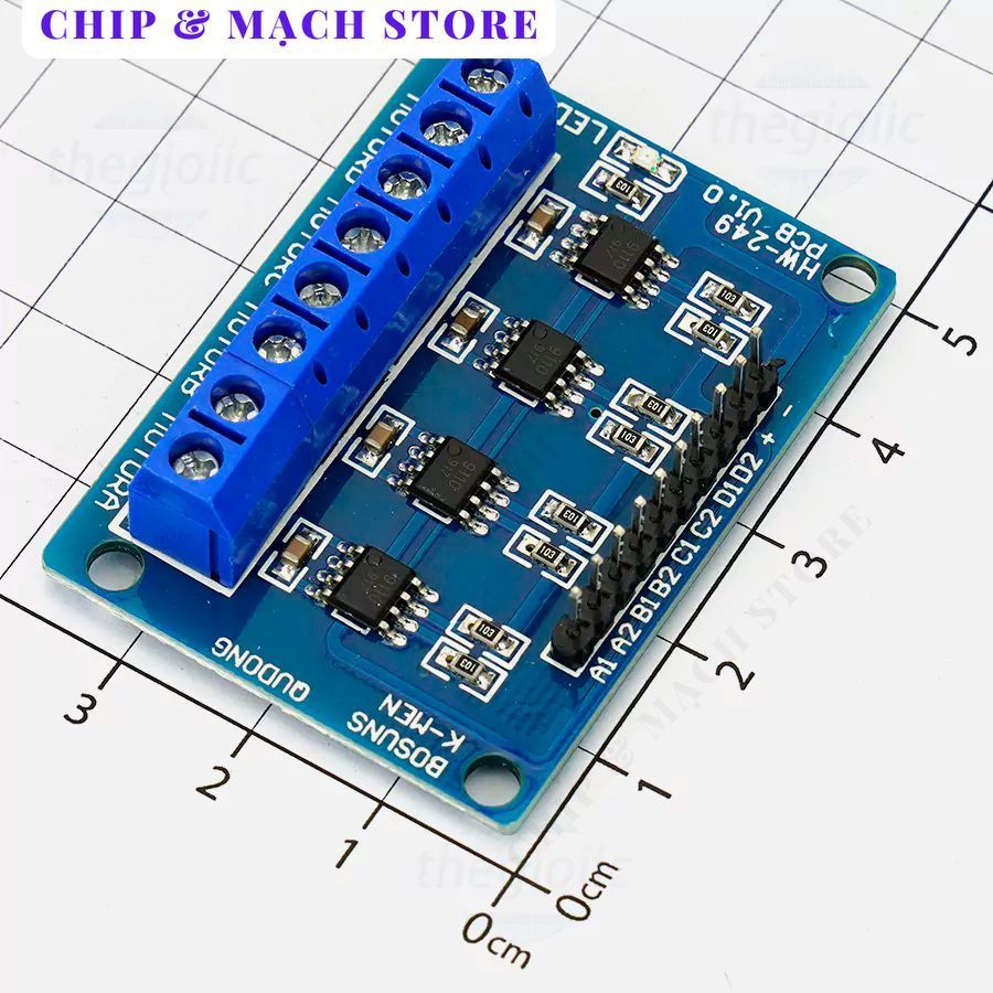 L9110S Mạch Điều Khiển Động Cơ DC 4 Kênh Chip & Mạch Store