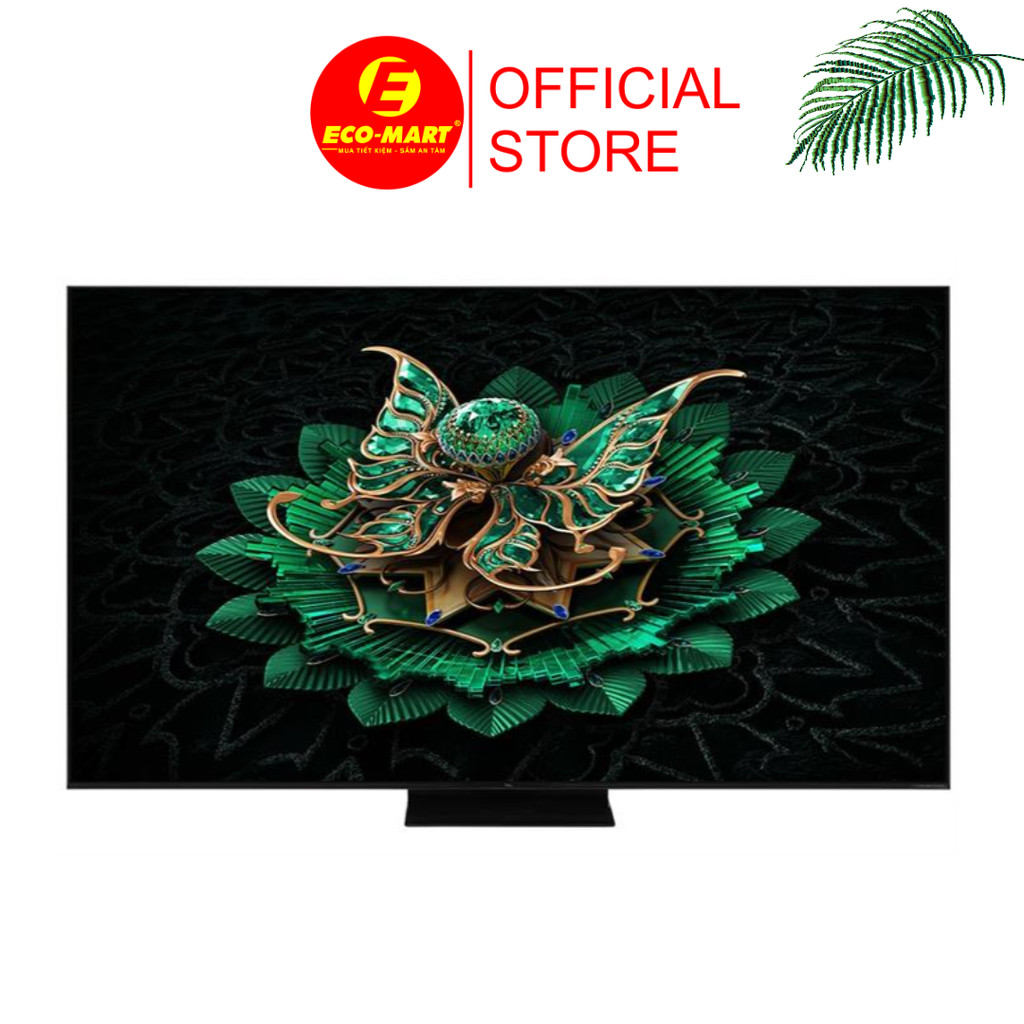 Google Tivi QD-Mini LED TCL AI 4K 75 inch 75C7K có lắp đặt
