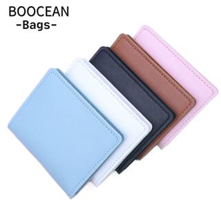 BOOCEAN Large capacity synthetic leather card holder