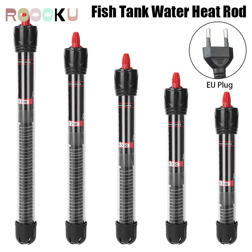 ROOOKU 1 Cái Thanh Nóng Giữ Nhiệt, EU Cắm Bể Cá Máy Sưởi Chìm, AT700 25W / 50W / 100W / 200W / 300W 