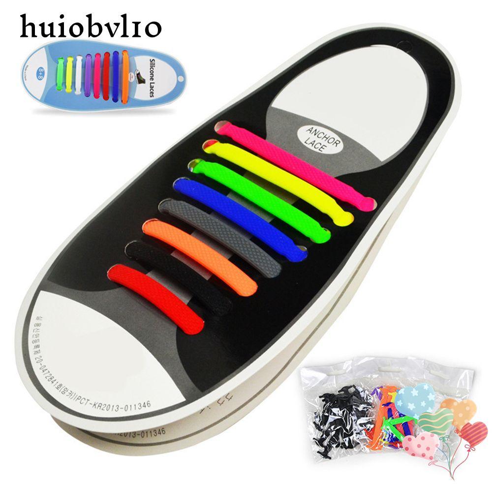 HUIOBVLVN 16 Giày thể thao silicon Giày bốt dễ dàng co giãn 16 chiếc Unisex Co giãn