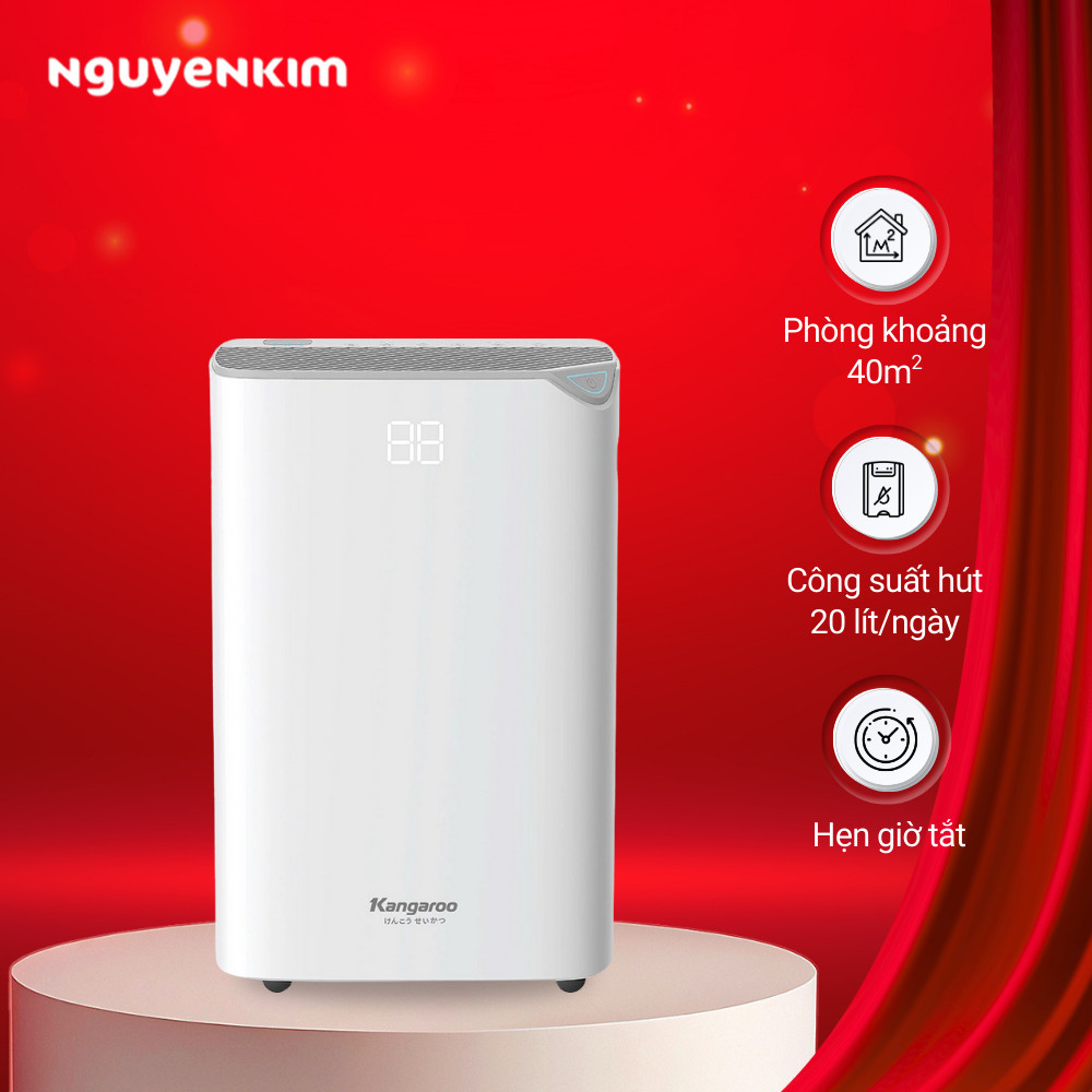 Máy hút ẩm Kangaroo KGDH20 - Hàng chính hãng