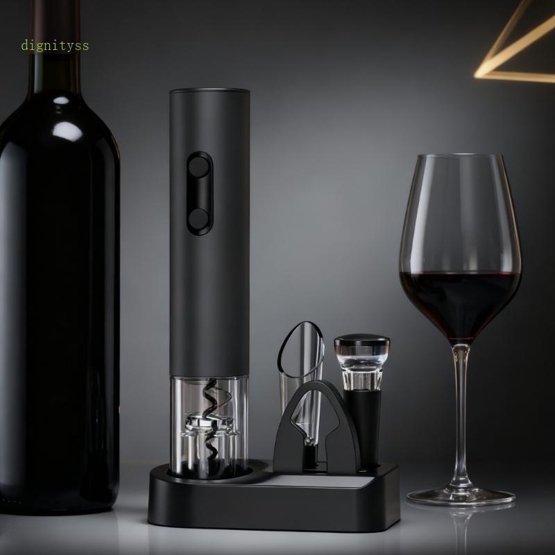 Electric Wine Opener for Bottle Opening Ergonomic Handle Rechargeable Corkscrew