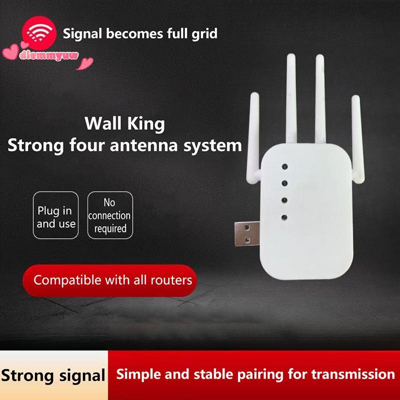 1PC Wifi Router dài Phạm vi tín hiệu tăng cường Router 300Mbps không dây Repeater 2.4G WIFI tín hiệu
