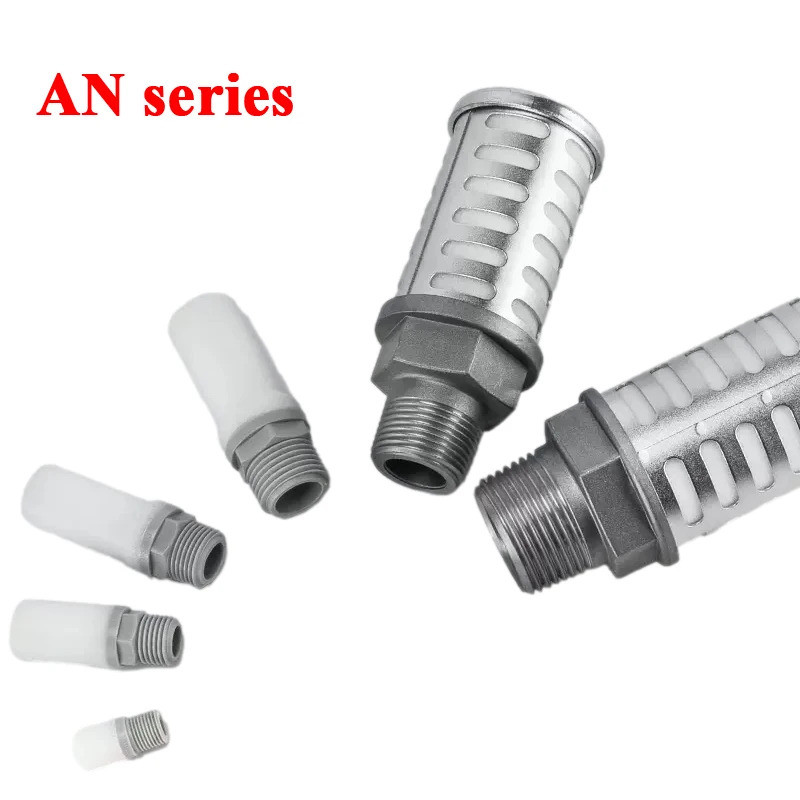 Bộ giảm thanh khí nén Van điện từ khí nén Bộ giảm thanh nhựa AN10-01 / 20-02 / 30-03 Có thể điều chỉ