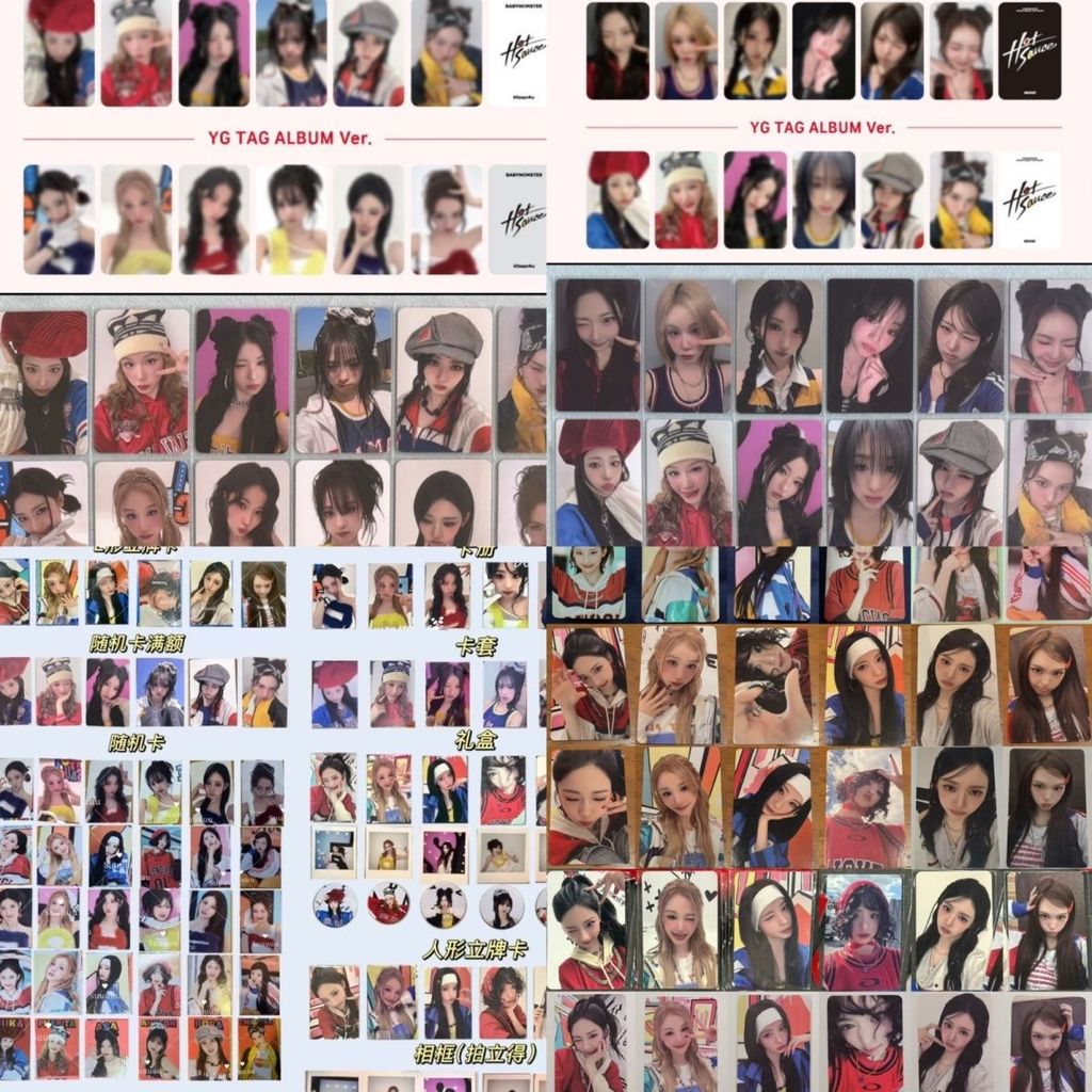 BABYMONSTER BABYMONSTER Tương ớt Ngẫu nhiên Photocard Zheng Yaxian asa