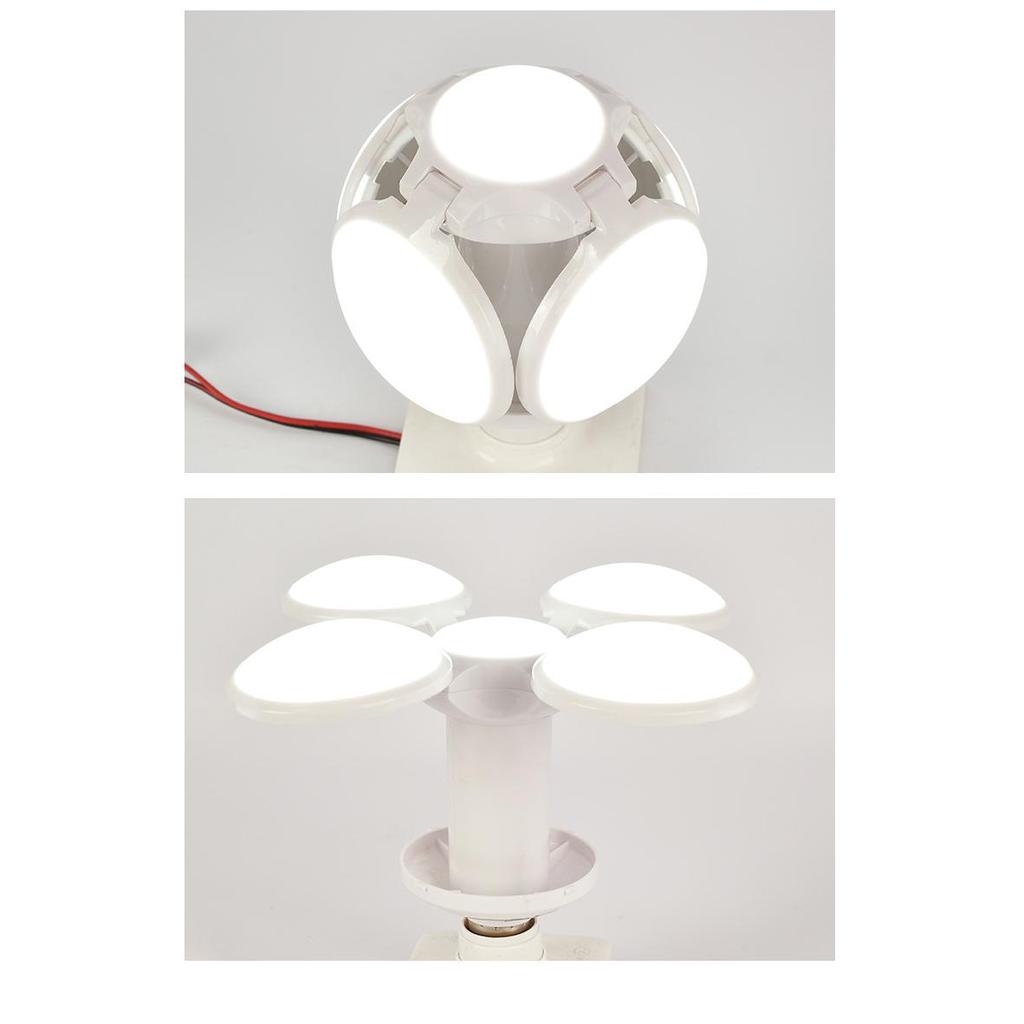 bóng đèn hình trái banh,Đèn Led Trái Banh 4 Cánh Siêu Sáng 40W Tiết Kiệm Năng Lượng