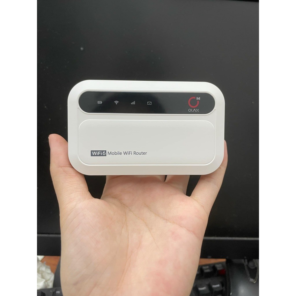 Bộ phát wifi 6 - Olax MF985 lắp sim 4g/5g  di động pin trâu 3000MAH QQE2