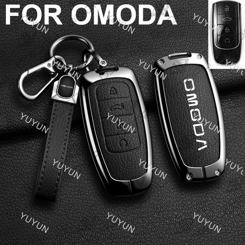 Chìa Khóa Ô Tô Túi Chìa Khóa Vỏ Bảo Vệ Hộp Chìa Khóa Túi Cho Chery Omoda C5 Ev OMODA5 OMODA6 OMODA8 
