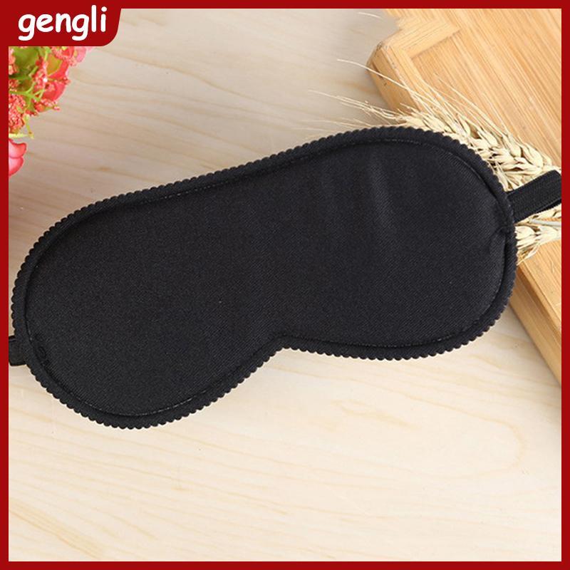 [GL] Bla Sleep Eye Mask Filled Sunshade Travel Sleep Relaxation Aid Blinds Eyes VN