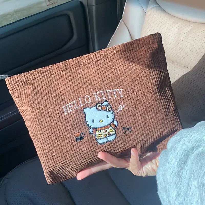Hello Kitty Cosmetic pouch Women's Cosmetic bag Travel Makeup Clutch Bag Portable Makeup organizer L