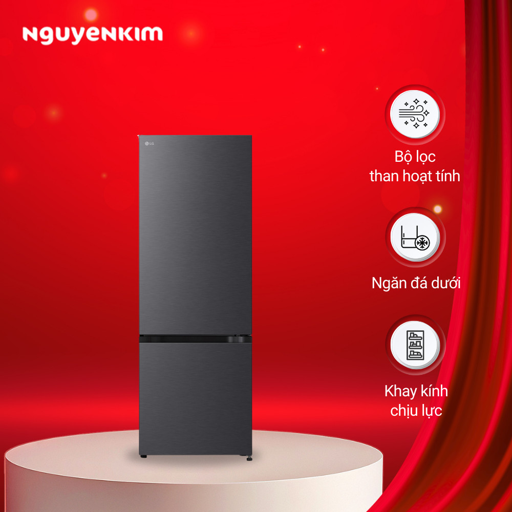 Tủ lạnh LG Inverter 335 lít LBB33BLM
