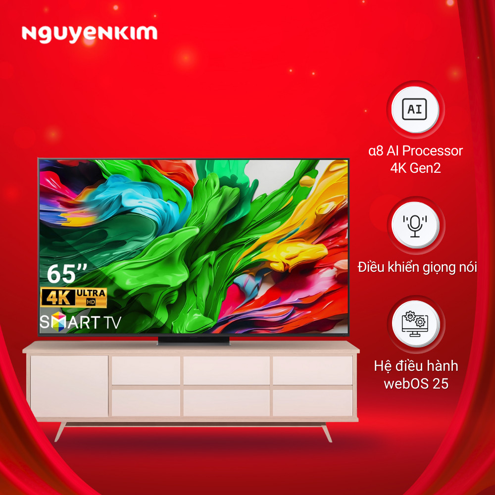 Smart Tivi QNED LG 4K 65 inch 65QNED86ASA