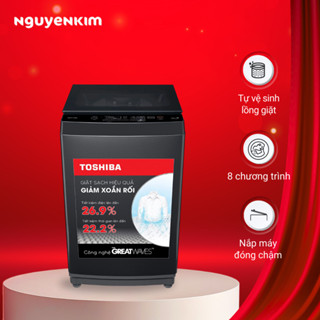 Máy giặt cửa trên Toshiba 9 kg AW-M1000FV(MK)