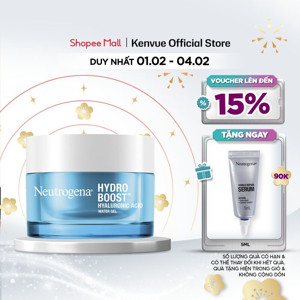Kem dưỡng ẩm cấp nước Neutrogena® Hydro Boost Hyaluronic Acid Water Gel (50g) - 101035661