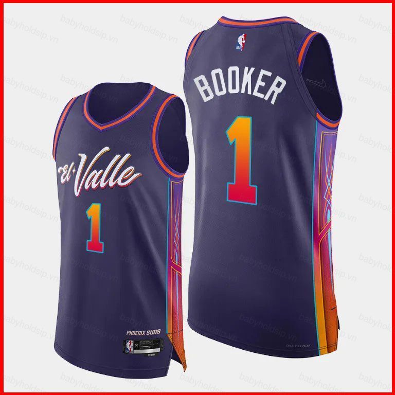 Áo jersey Phoenix Suns DeAndre Ayton phiên bản thành phố mùa 23-24, unisex