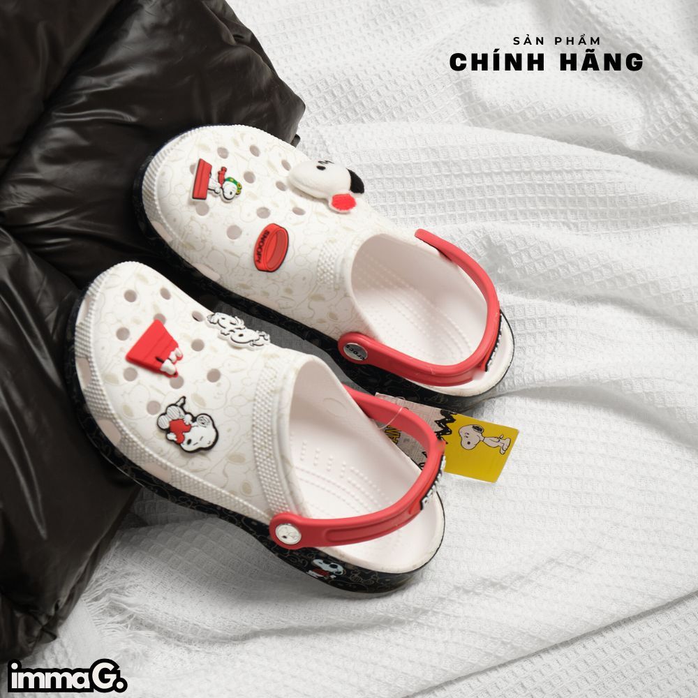 CHÍNH HÃNG | Giày Sục CROCS Classic Clog Peanuts | IMMA.G