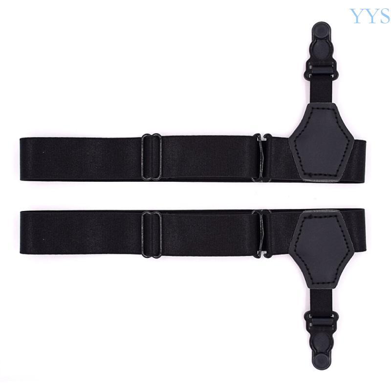 Set 2 dây nịt bít tất co giãn dành cho nam giới