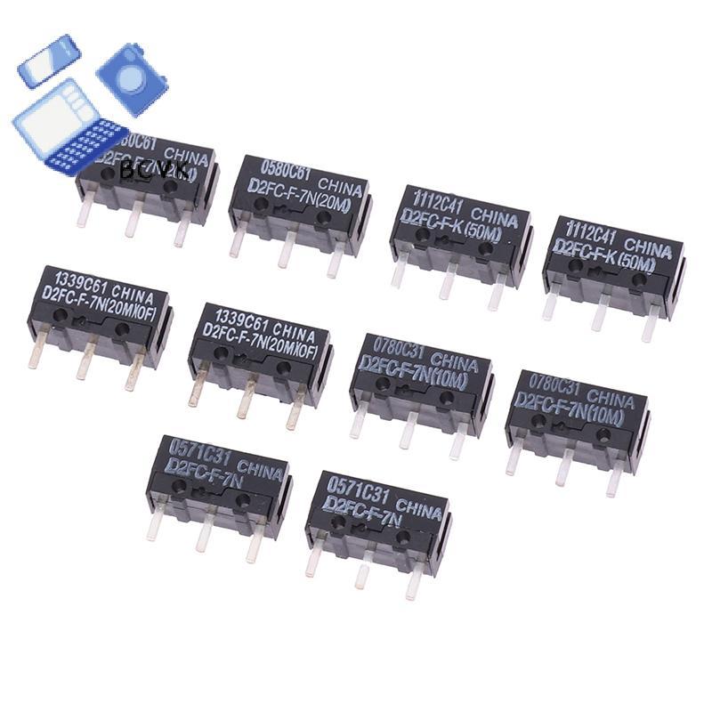 [BCVK] 2 Chiếc Chuột Micro Switch D2FC-F-7N 10M 20M D2FC-F-K (50M) -RZ D2F D2F-01 D2F-01F D2F-L D2F-