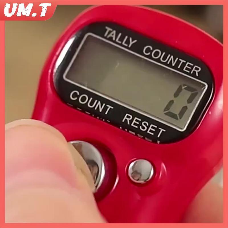 UM.T Finger Counterpass LED Điện Tử Cầm Tay Tally Counter Clier Counter Ring null