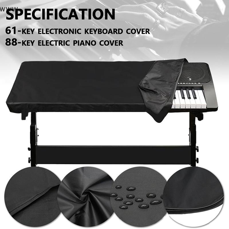 OOO co giãn không thấm nước 61/88 phím đàn piano bàn phím bụi che với dây rút uuuu