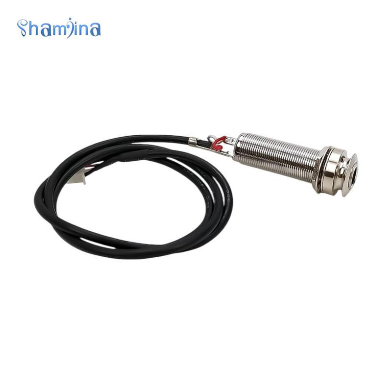 Đàn Guitar Điện Jack Endpin Đầu Ra Jack Dây Đàn Guitar Điện Dây Nút Jack Kết Nối Cáp Bass Mono Endpi