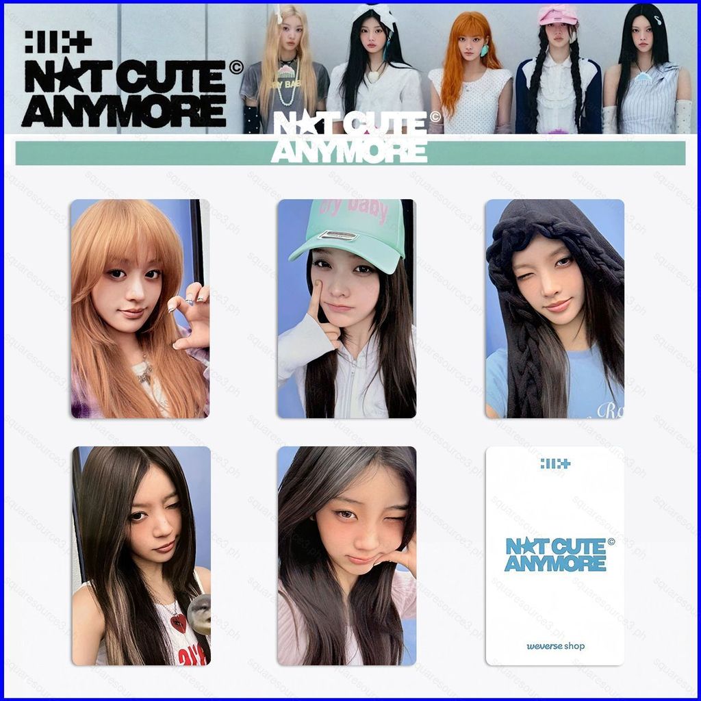 SQ3 5 Cái / bộ ILLIT LOMO Card YUNAH MOKA Album KHÔNG DỄ DÀNG BẤT CỨ Bưu Thiếp Bộ Sưu Tập Ngôi Sao N