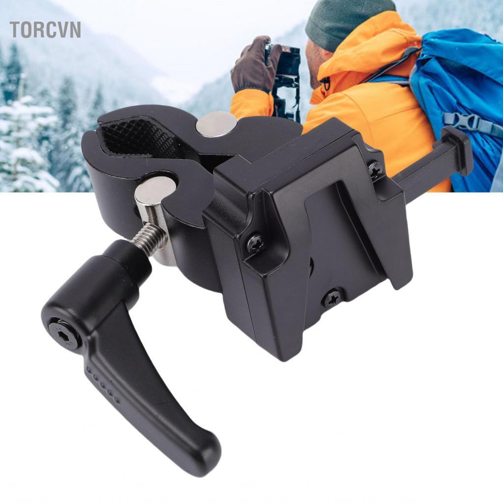 Torcvn Torcvn Kẹp Nhanh Phù Hợp Với FXLION V Mount Pin Góc Mở Lớn Máy Ảnh DSLR Adapter Gắn Chân Đế Ố