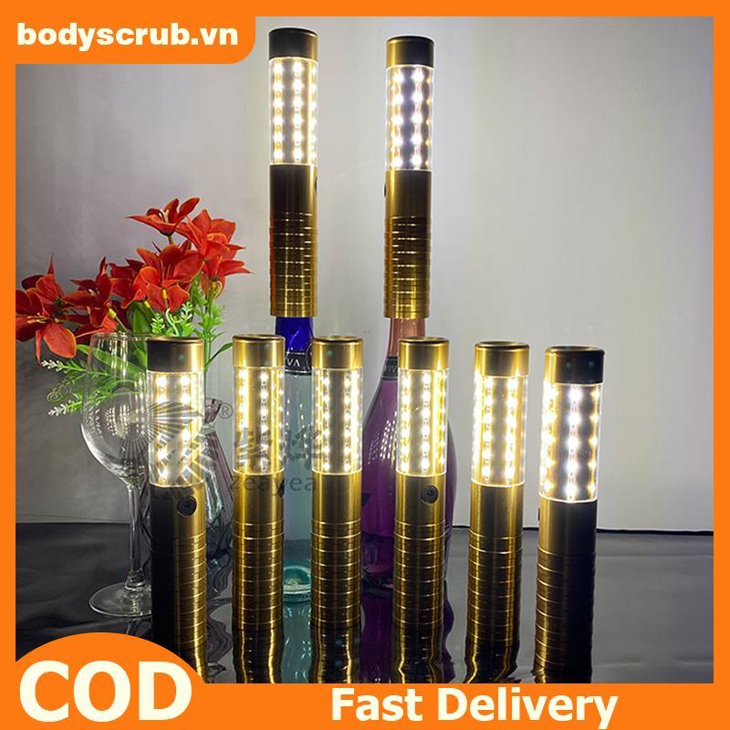 BB LED Nhấp Nháy Champagne Chai Rượu Dịch Vụ Sparkler Cho VIP Hộp Đêm KTV Bar LED Flash Stis Chai Fl