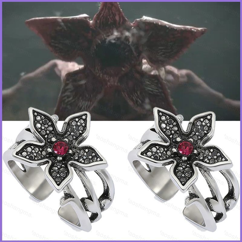 Nhẫn Demogorgon Stranger Things Season 5 retro đa năng