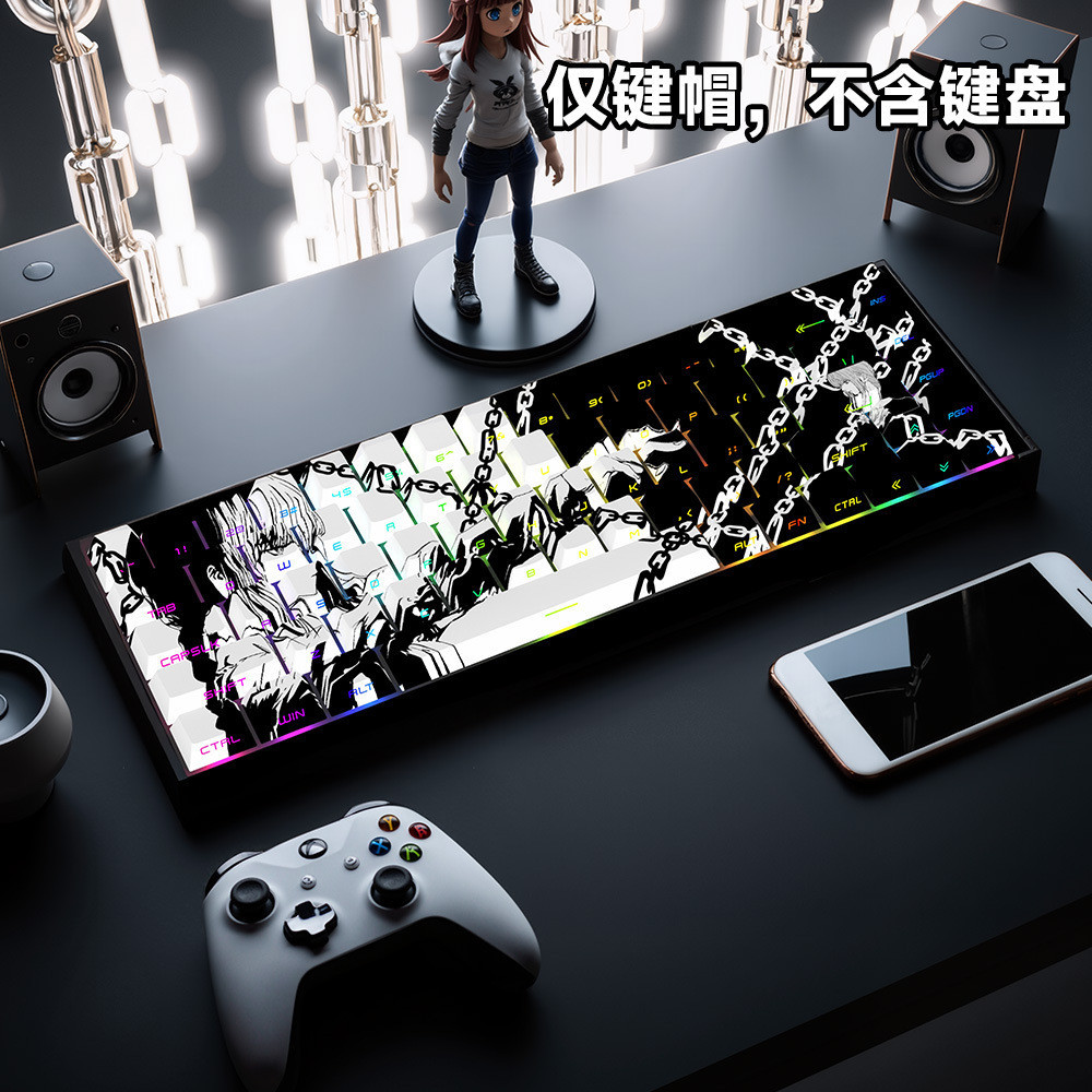 Keycap Makima Chain Xuyên Led Profile Cherry 130 nút