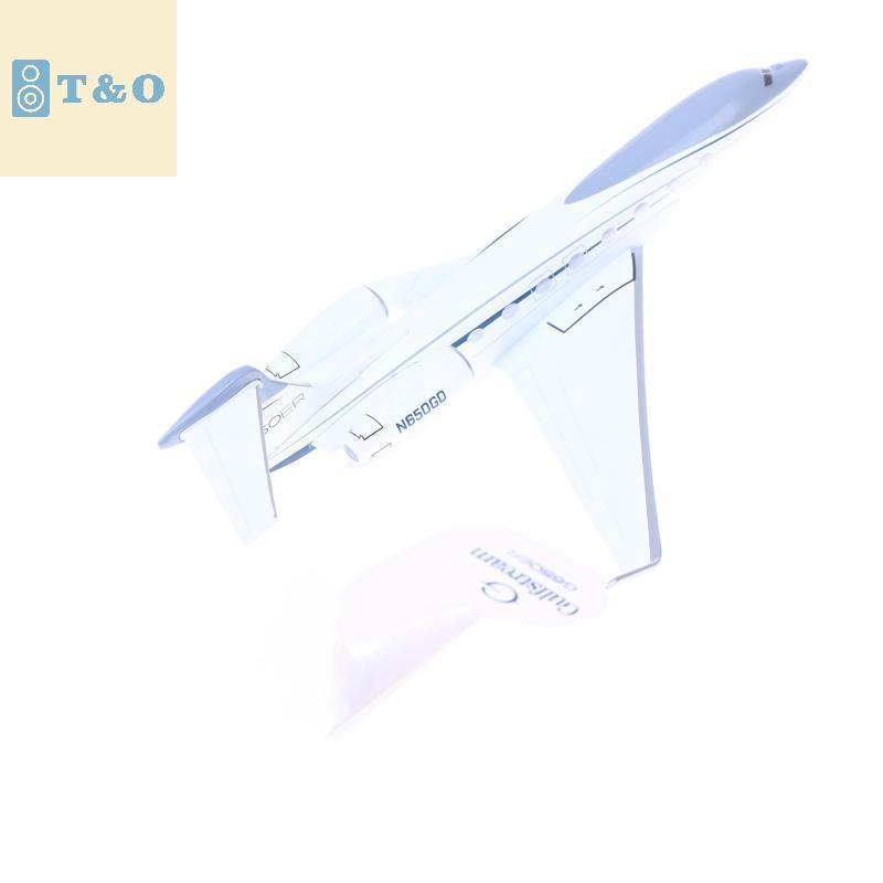 T & O 1pcs quy mô 1/200 gulfstream G650 máy bay Diecast mô hình g650er phiên bản