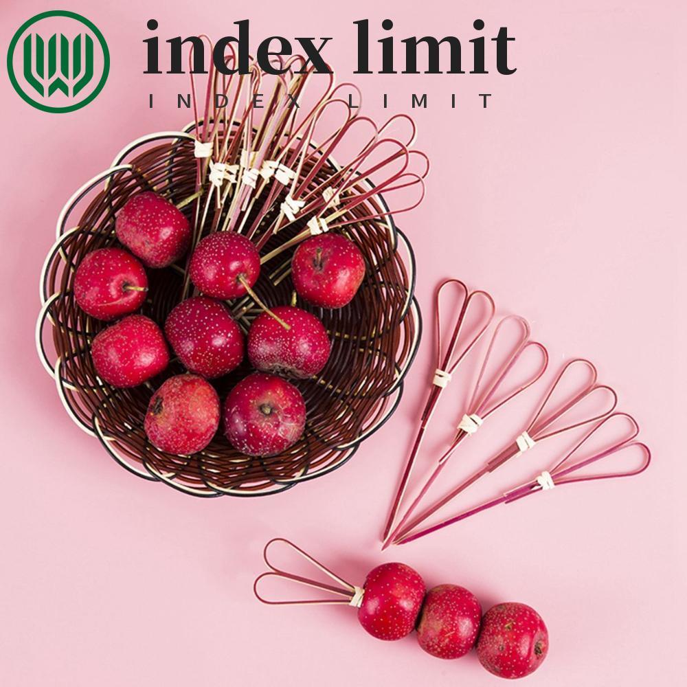  index limit INDEX LIMIT Skewer Party 100 Chiếc Tre Dùng Một Lần Thân Thiện Với Môi Trường Cocktail 