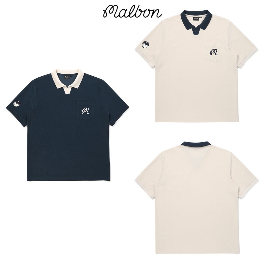 2026 Hàn Quốc MALBON Golf Jersey Thể Thao Nam Áo Thun Tay Ngắn Nhanh Khô Nhẹ Phù Hợp Với Áo Sơ Mi PO