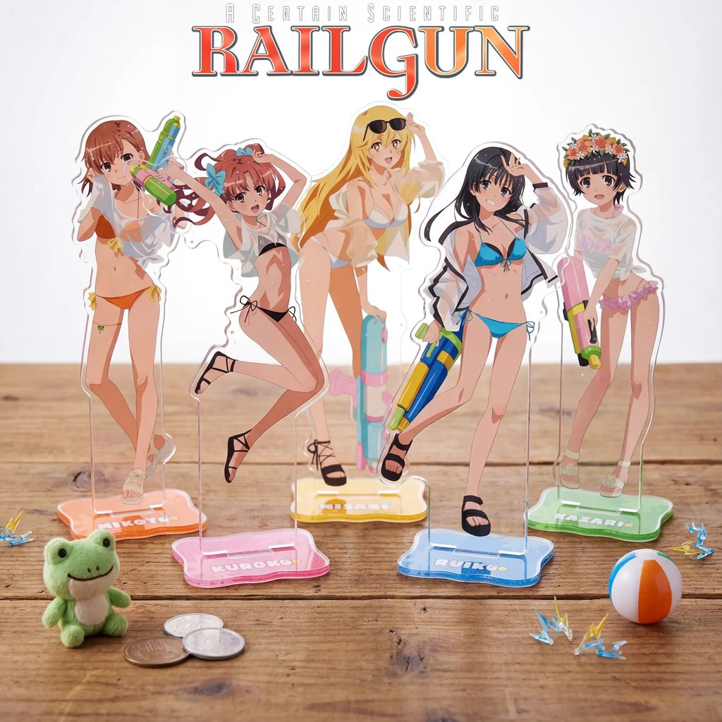 Standee Anime mô hình Mica A Certain Scientific Railgun Toaru Kagaku no Railgun Mikoto Misaka Kuroko