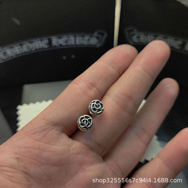 Vintage Thai Silver Earrings s925Antique Silver Fashionable and Unique Vine Earrings