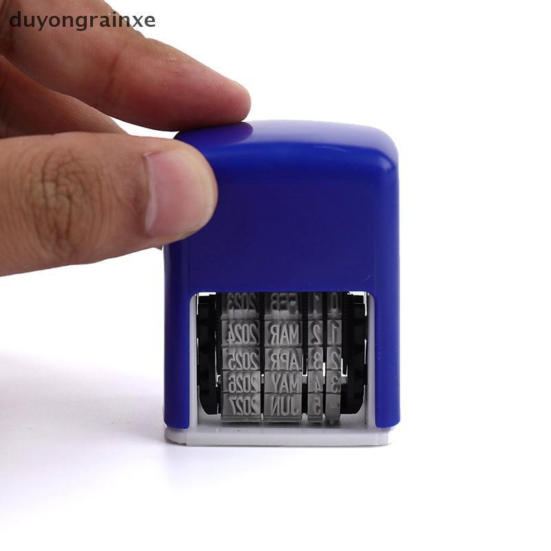 (TỐT) DIY Handle Account Date Stamping Mud Set Mini Self-Inking Stamping For Office Escolar Supplies