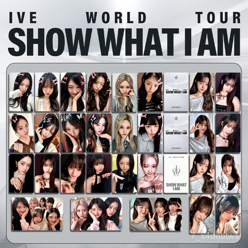 IVE Chuyến lưu diễn thế giới 《WHAT I AM》Thẻ ảnh phim bóng chủ đề đấu trường Thẻ Ưu Đãi Đặc Biệt Jang