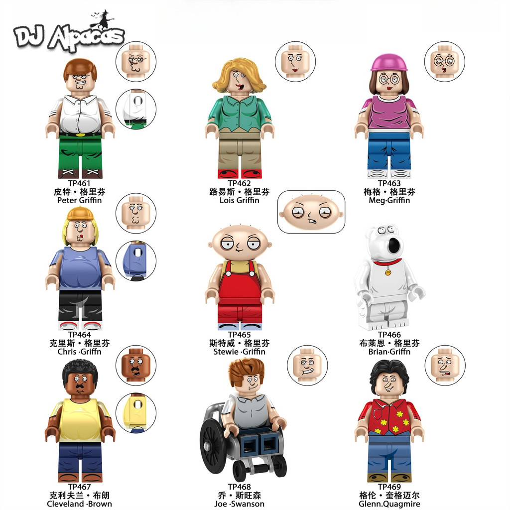 Nhân Vật Mini Family Guy Peter Griffin Đồ Chơi Sưu Tập Búp Bê