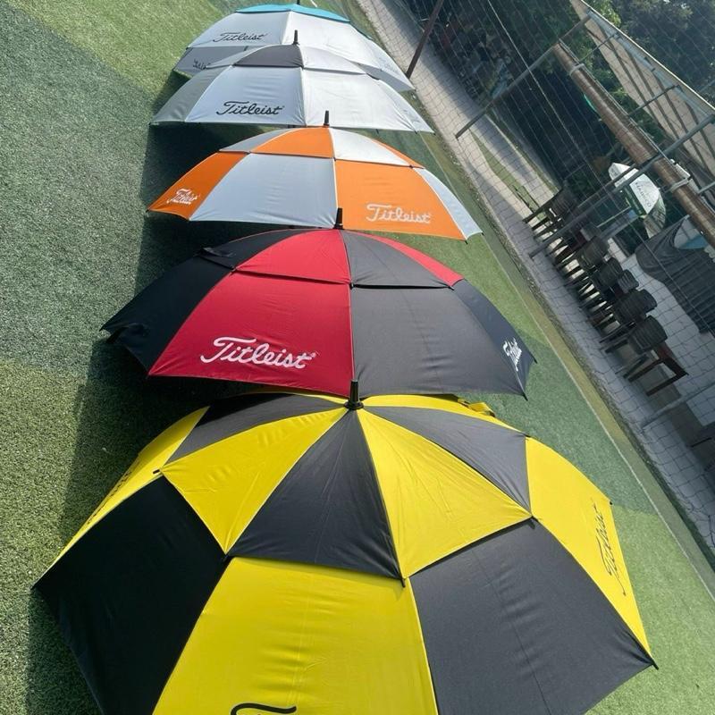 Ô golf 2 tầng Titleist, Honma, Taylormade, Mabon, Ping chống nắng tia uv chống lật cản gió , Ô golf 