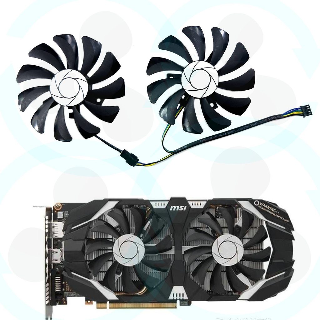[COD] Yingtong / MSI GTX 1060 Phiên bản gió cao / Quạt làm mát Card đồ họa God of Earth P106-100