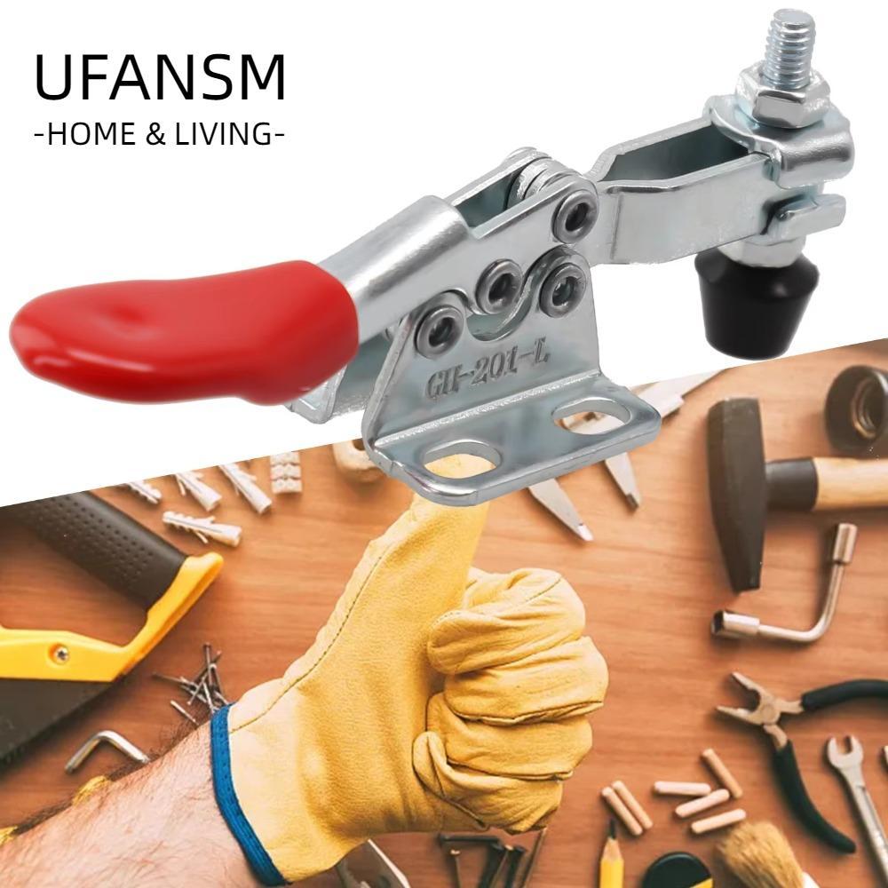 Kẹp chuyển đổi UFASM, Dụng cụ cầm tay ngang Kẹp cố định hàn, Phát hành nhanh Hình chữ U GH201-B Kẹp 