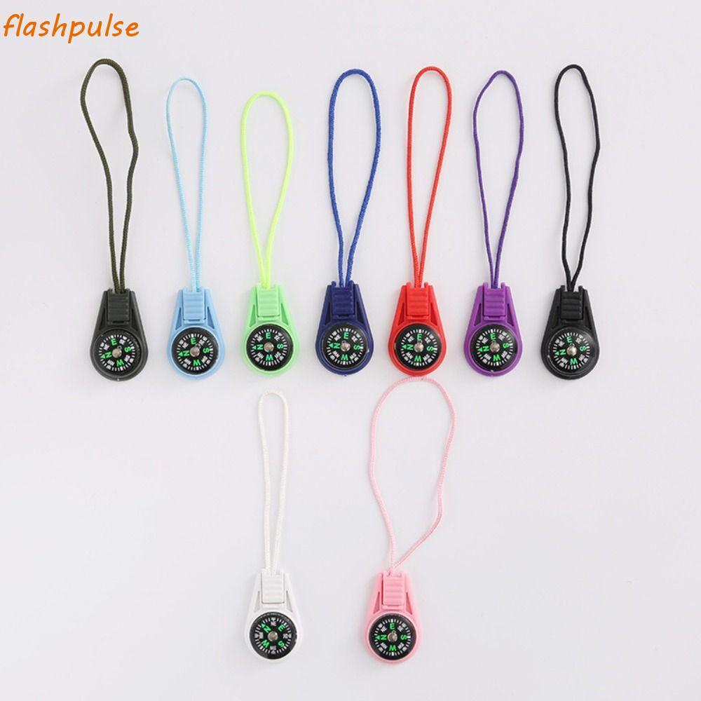 La bàn sinh tồn mini FLASHPULSE, La bàn bỏ túi đựng đồ đa chức năng, La bàn mini bằng nhựa bền bỉ La