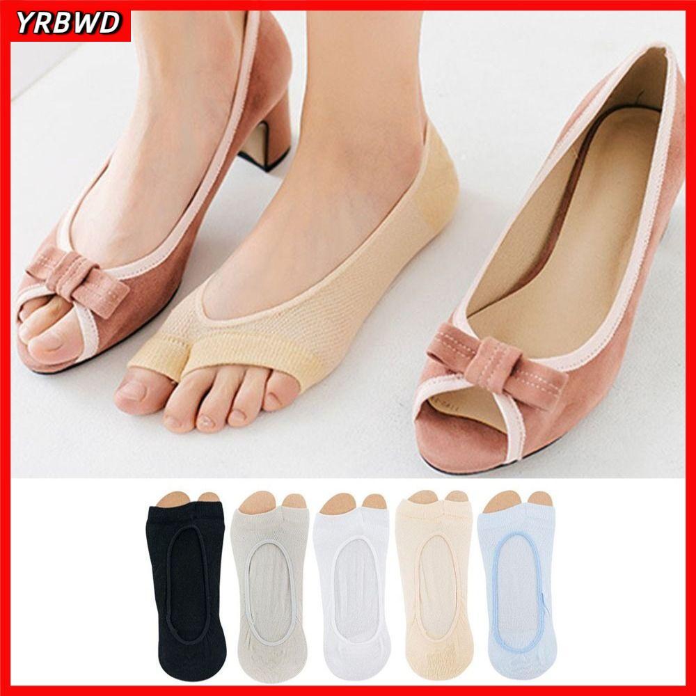 Tất cotton mũi xẻ và lưới mỏng thoáng khí cho size 35-40 EUR