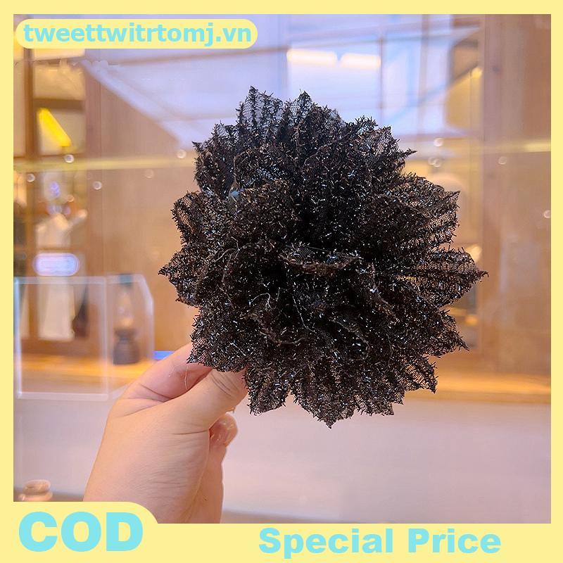 TOMJ Rose Mesh sel Flower Sweet Fashion Clothing Accessories VN