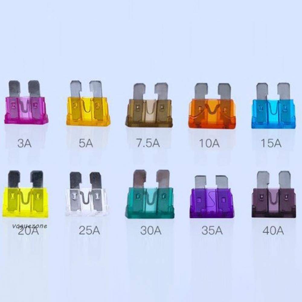 #VOGUEZ#ATO Style Blade Fuse 1 Piece 3A 5A 7.5A 10A 15A 20A 25A 30A 40A for Auto Use