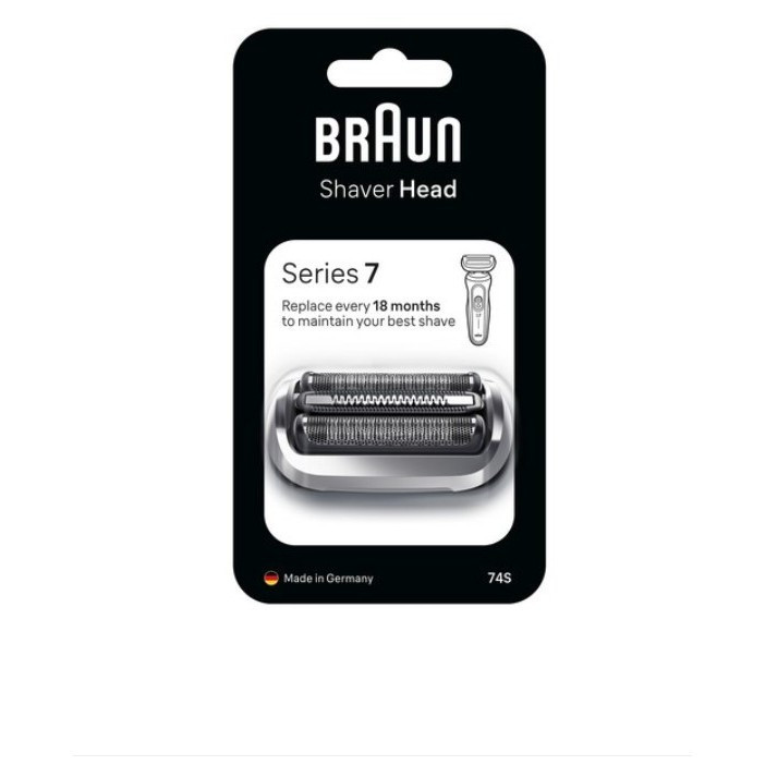 Đầu thay thế máy cạo râu điện Braun 74S (Nâng cấp 73S) Series 7 - 7120s, 7125s, 7127cs, 7171cc, 7175
