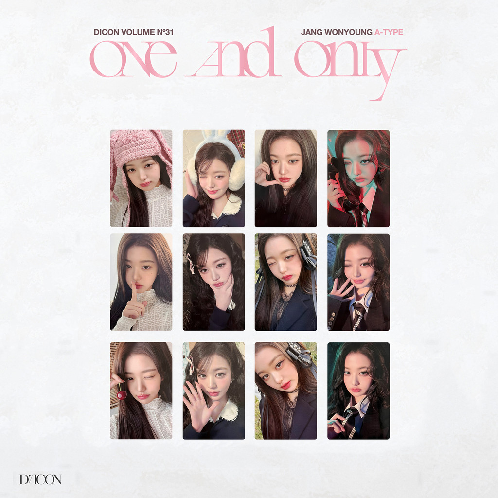 K-pop Idol IVE Wonyoung D Magazine Card - Thẻ Mini Cá Nhân Bộ Sưu Tập Ảnh Thẻ Người Hâm Mộ Quà Tặng