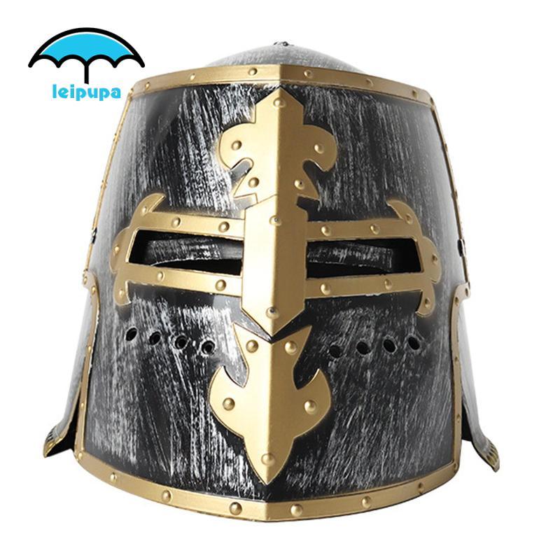 Mũ bảo hiểm Samurai La Mã Mũ bảo hiểm hiệp sĩ La Mã thời trung cổ để tập hợp Halloween