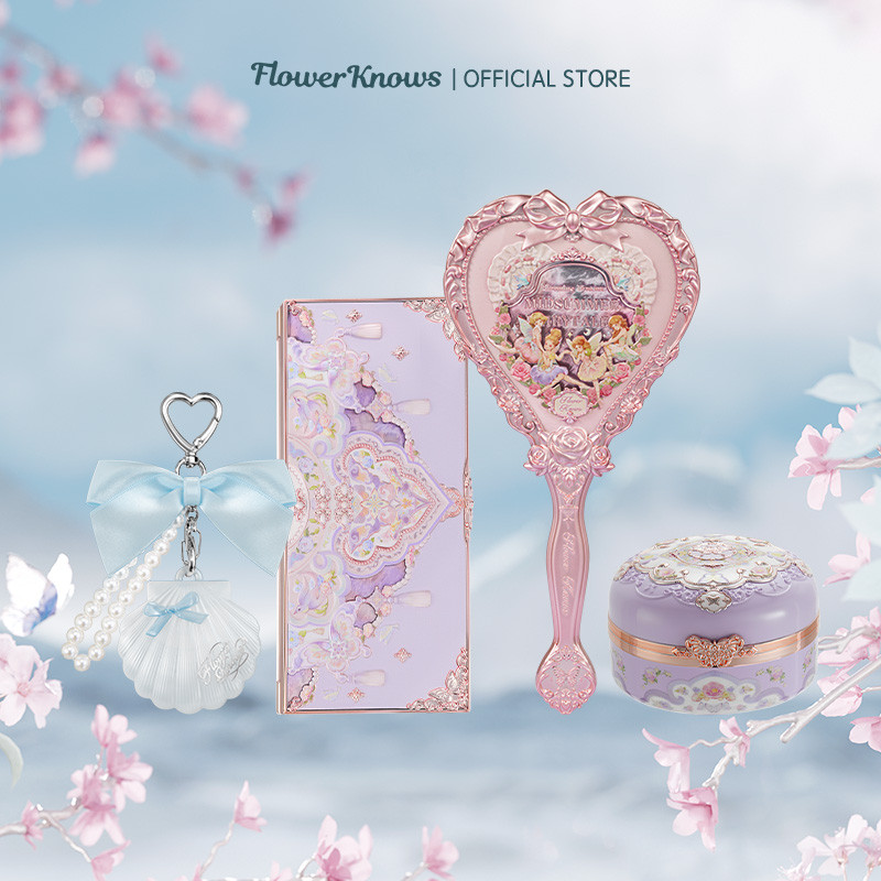 Bộ quà tặng trang điểm nhỏ Flower Knows Butterfly Cloud Collar Collection
